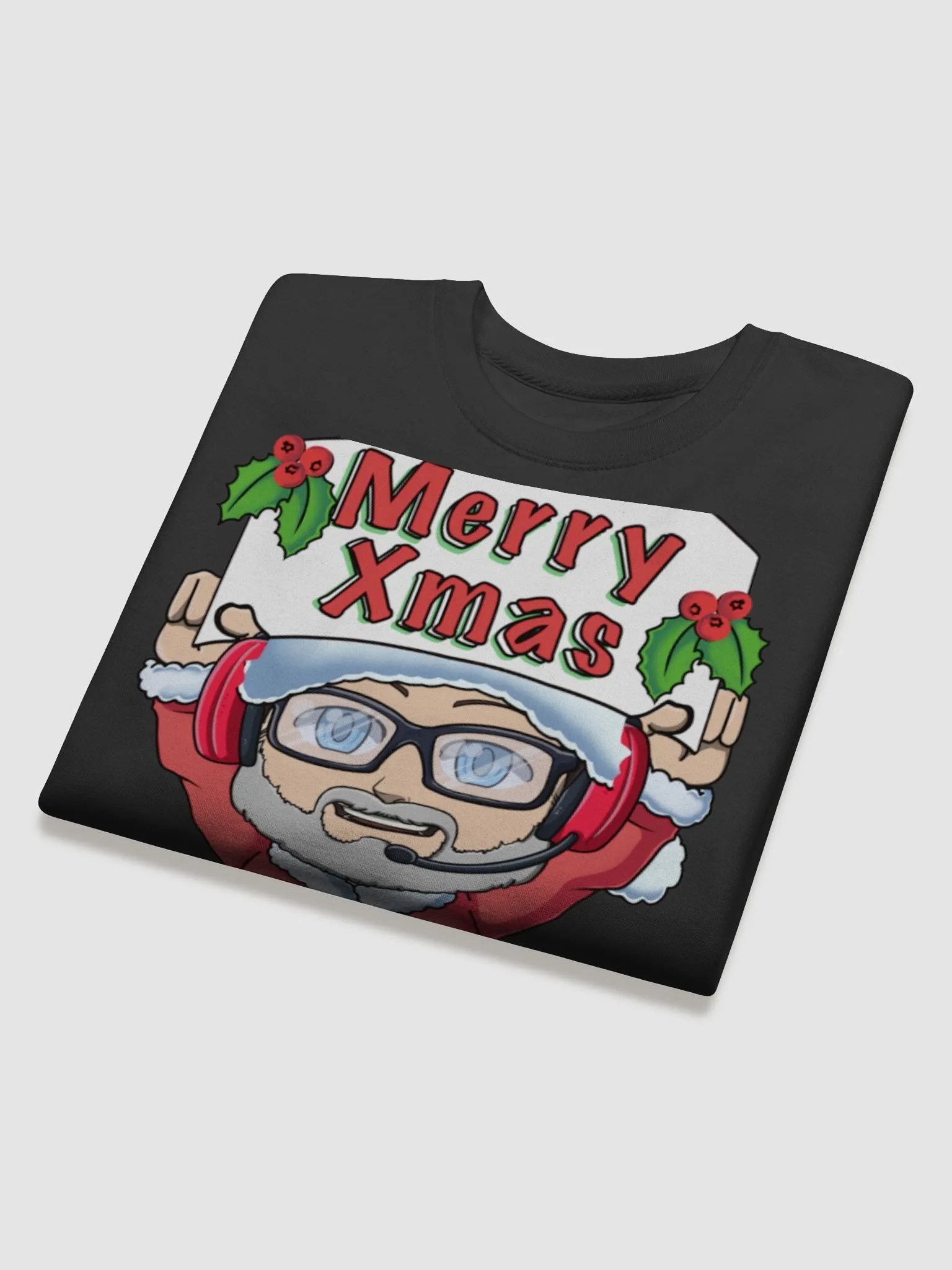 Merry Xmas Ricky Emote Sweatshirt product image (4)