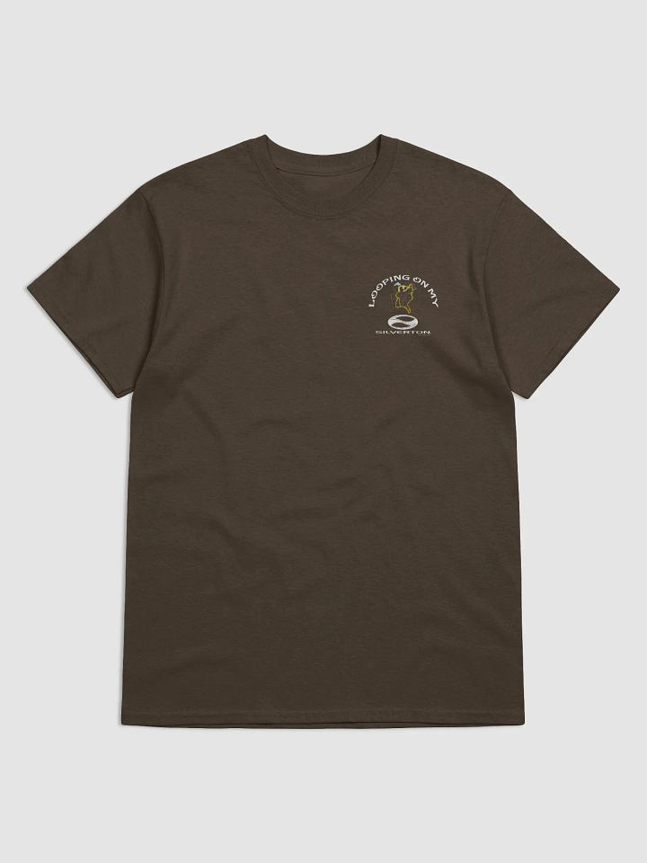 Looping On My Silverton - T-Shirt - Dark Shirt w/White Logo product image (2)