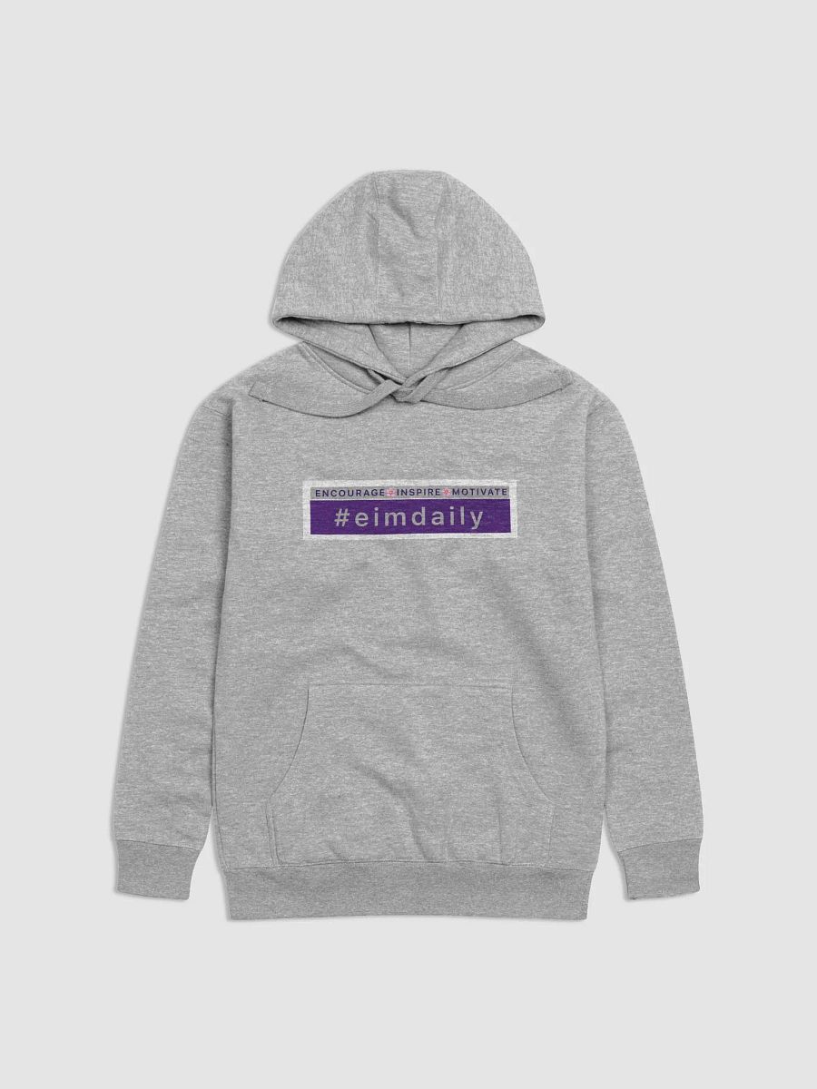 Purple/Gray Logo Hoody product image (1)