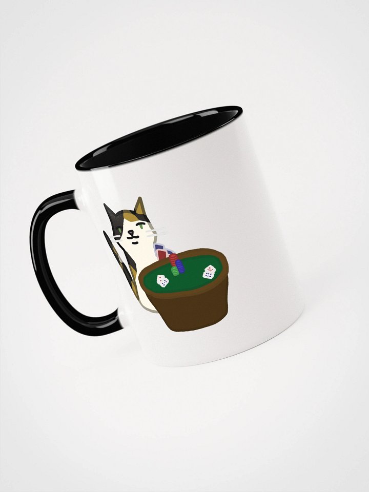Gambling Calico Ceramic Mug product image (1)