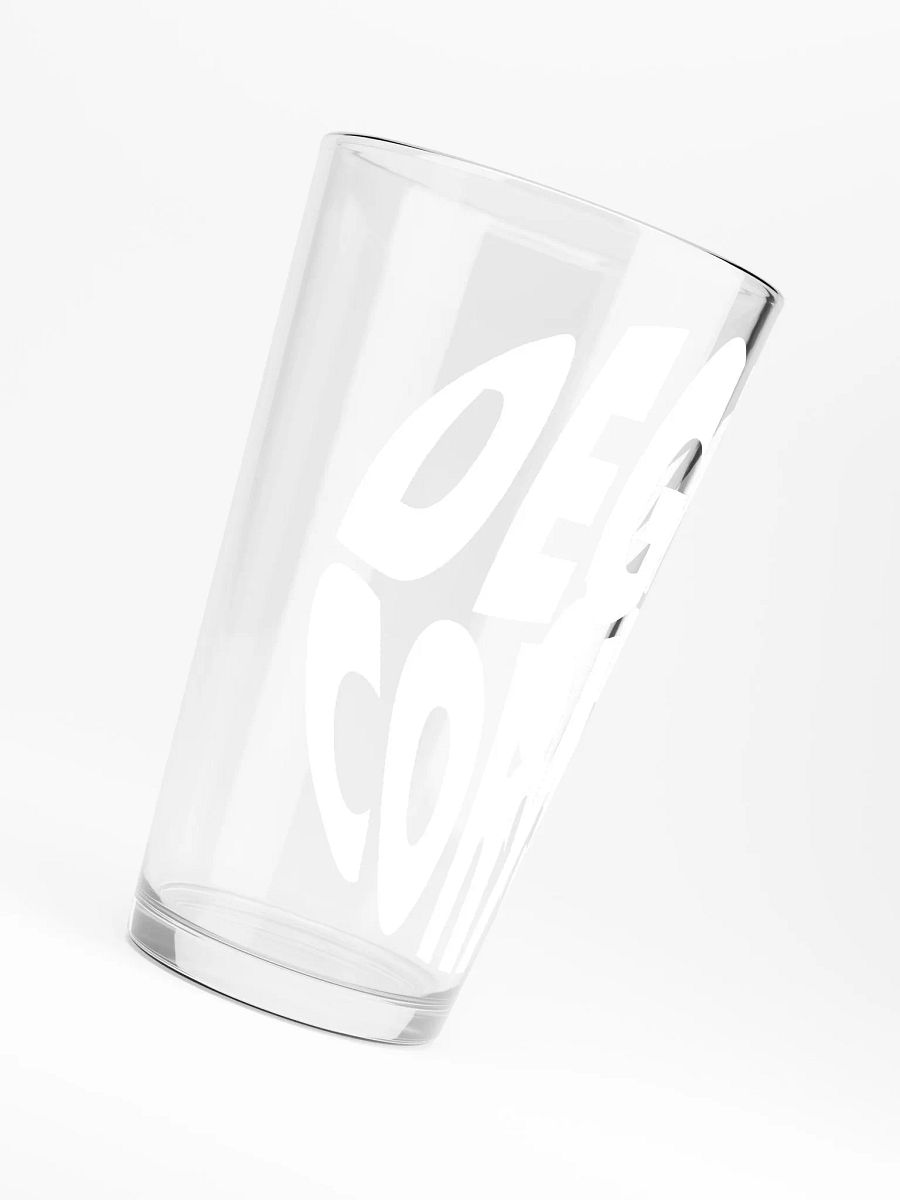 Degen Corner - Pint Glass (light logo) product image (6)