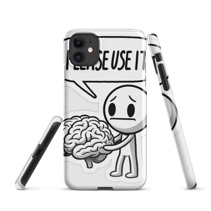 Brainy Reminder Snap Case product image (2)