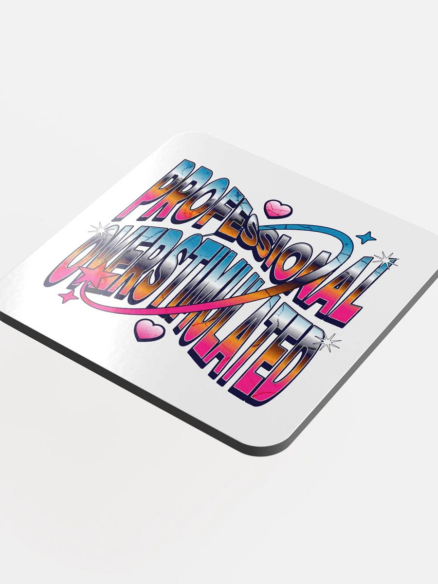 Professional Overstimulated Vibes Coaster Set product image (4)