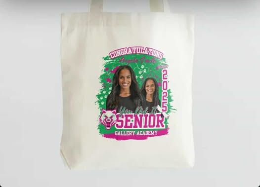 Mint Green & Pink Graduation Flyer Template | Editable Class of 2025 Canva Design | Senior Poster with Photo | Girl Grad Party Sign product image (4)