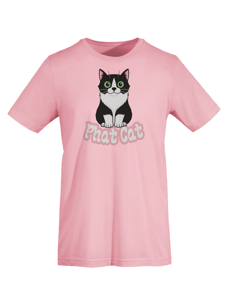 Phat Cat Supersoft Unisex Tee (Pink) product image (8)
