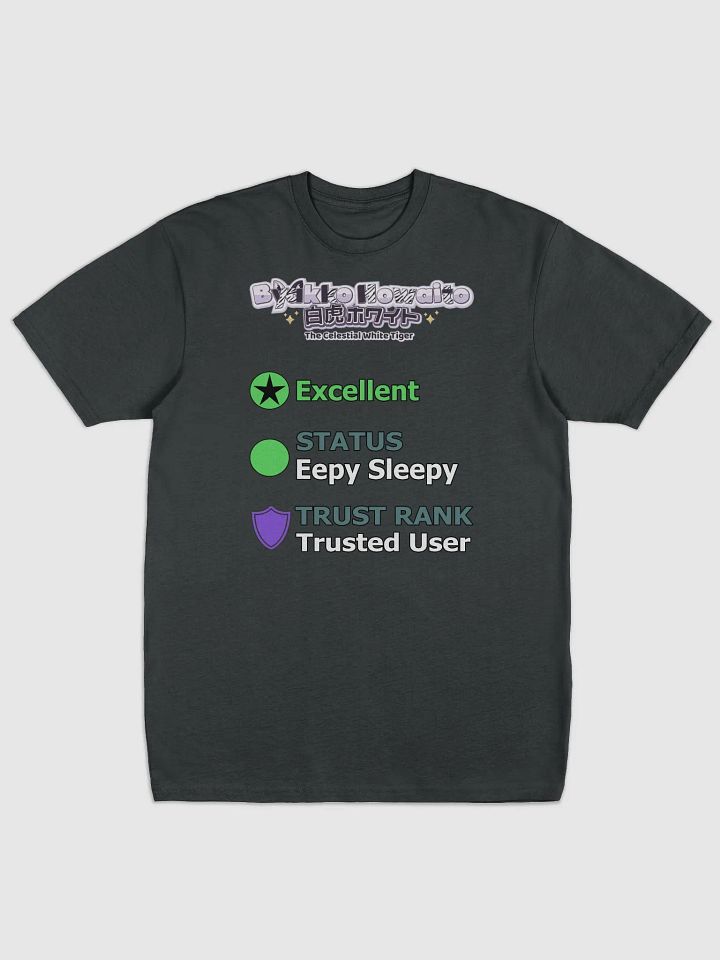 Premium Heavyweight Tee - Byakko VR Stats Eepy Sleepy Edition product image (1)