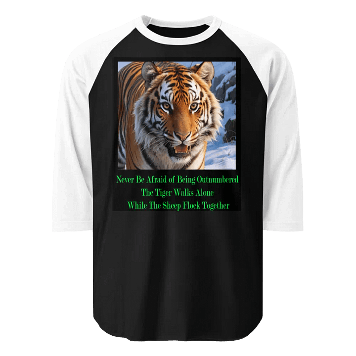 Never Be Afraid Tiger product image (1)