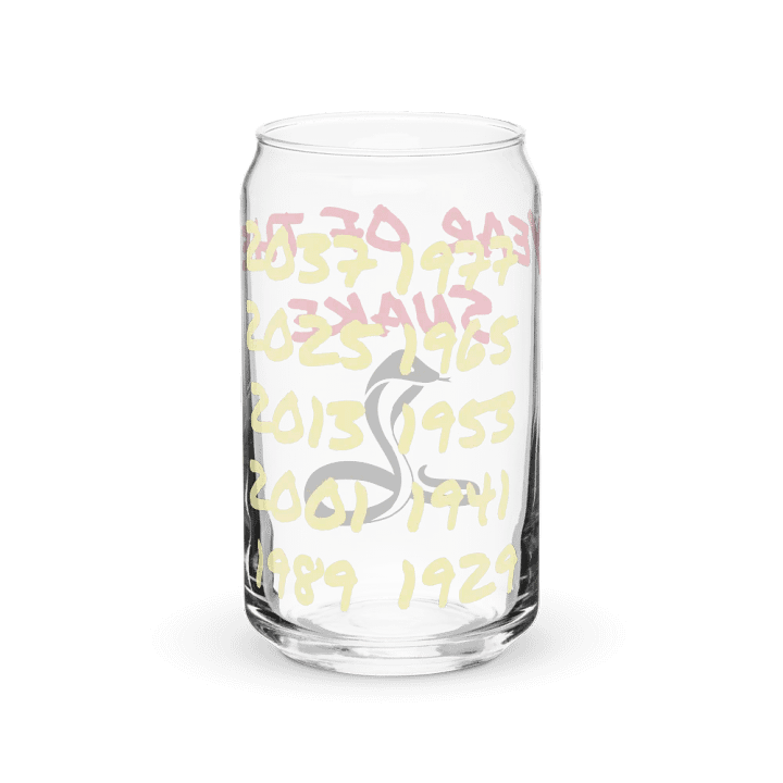 Year of the Snake Can-Shaped Glass Set product image (6)