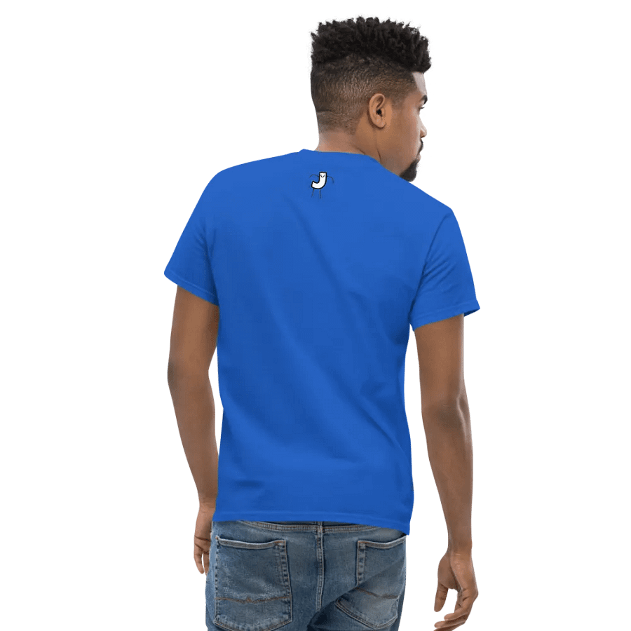 Premium Blue Melting J T-Shirt product image (10)