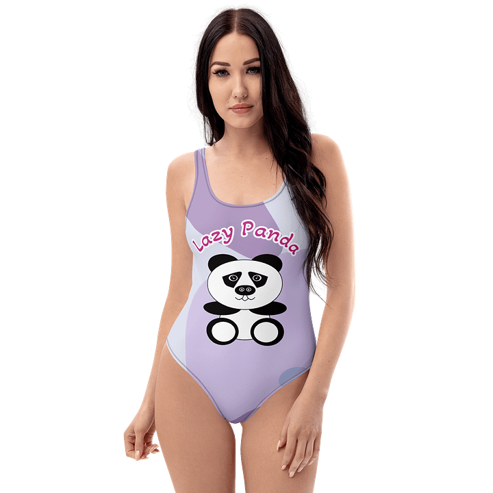 Lazy Panda All-Over Print Swimsuit product image (1)