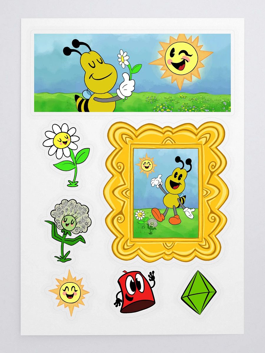 Stop to Smell the Roses Sticker Sheet! product image (3)