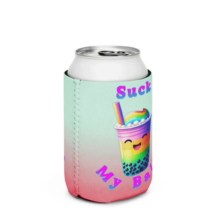 Rainbow Bubble Tea Can Cooler product image (3)