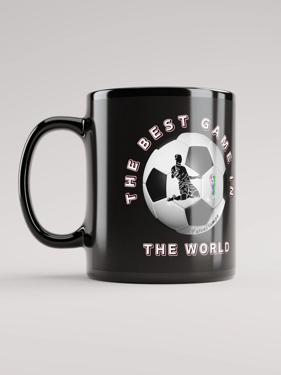 Soccer Celebration Black Mug product image (11)