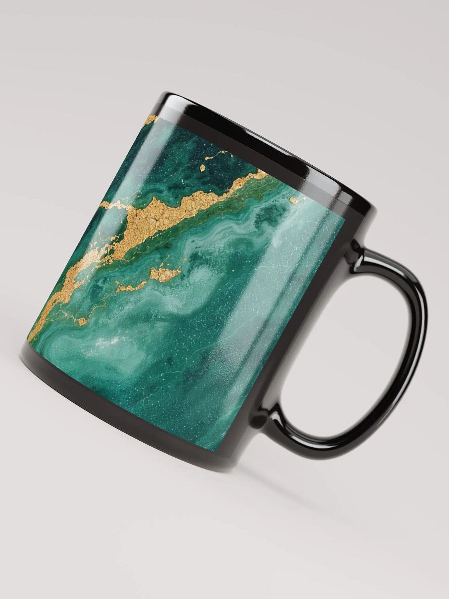 Elegant Emerald Marbled Mug product image (9)