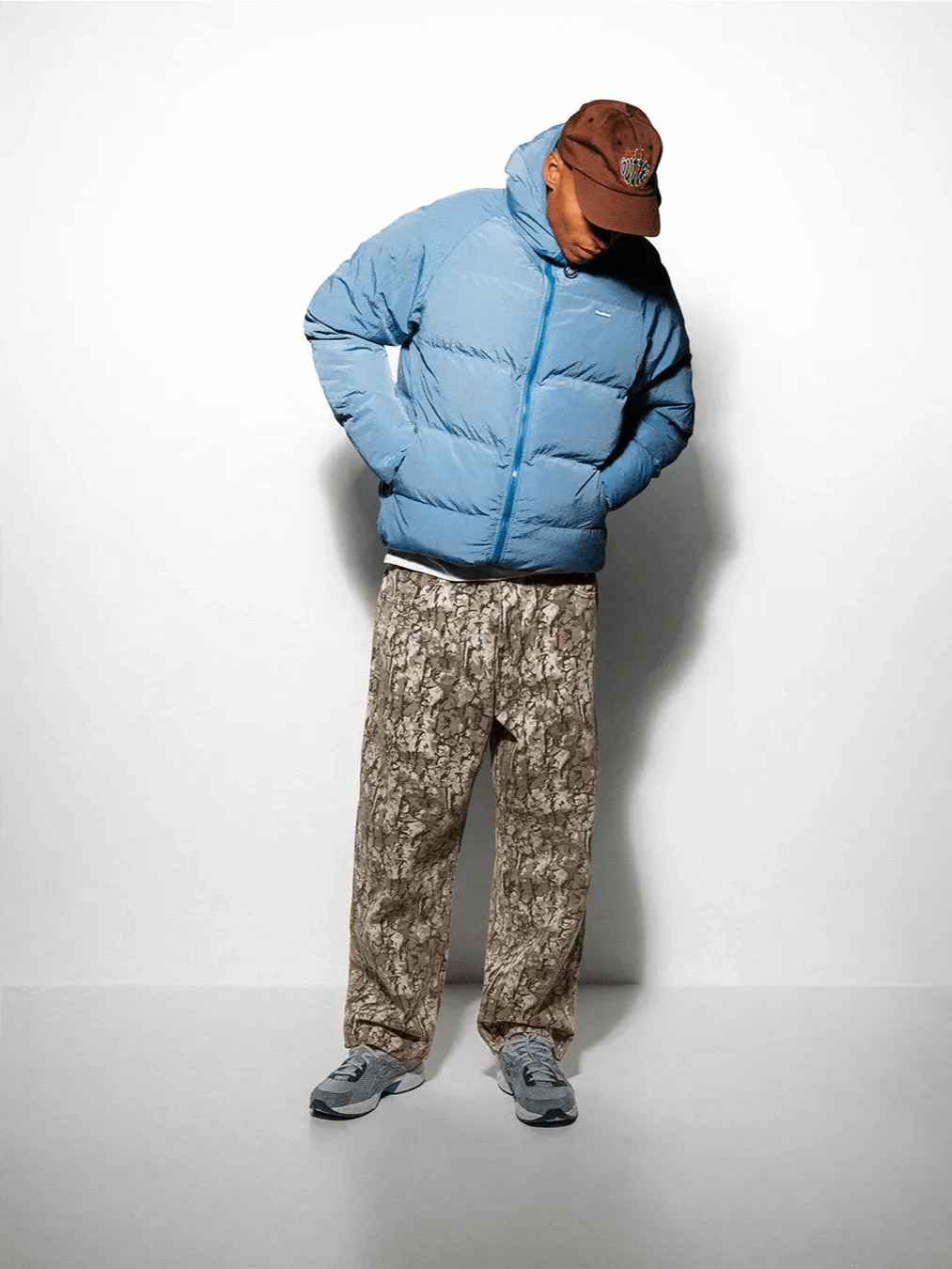 Bark Camo Denim Jeans, Black product image (2)