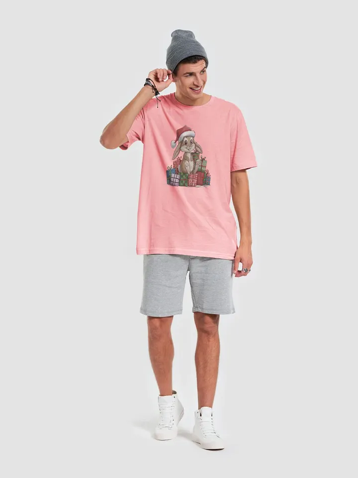 Santa Bunny Bella+Canvas Supersoft T-Shirt product image (62)
