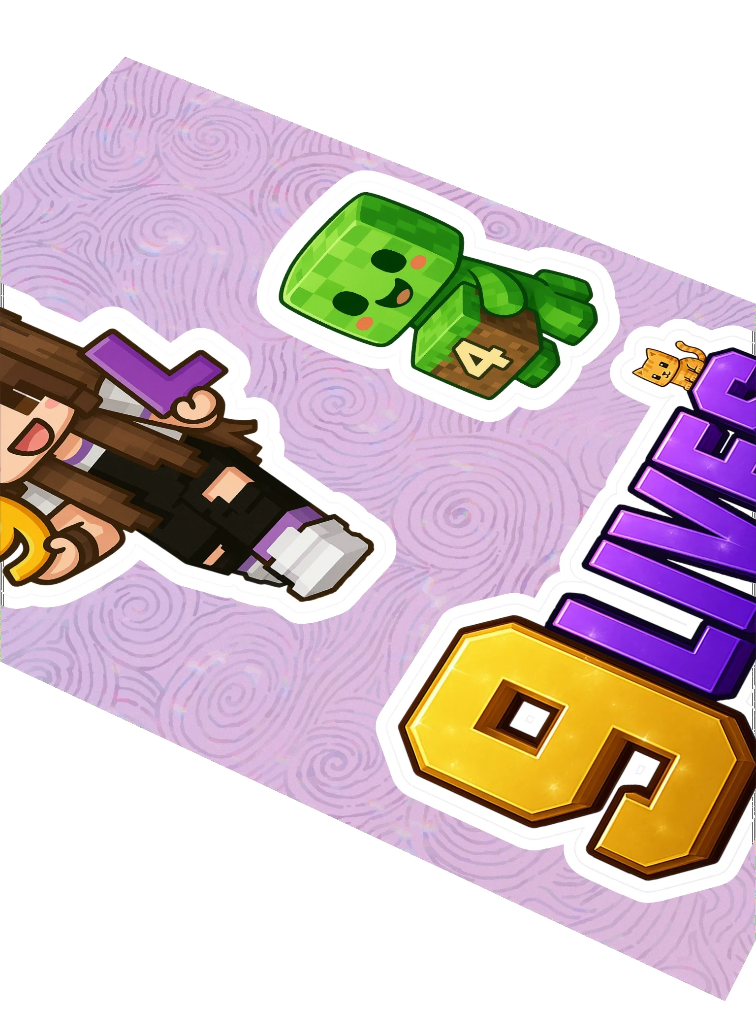 9LS4 Echomauve Sticker Sheet product image (3)