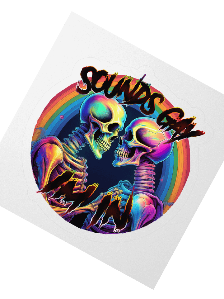 Sounds Gay Cut Stickers product image (4)