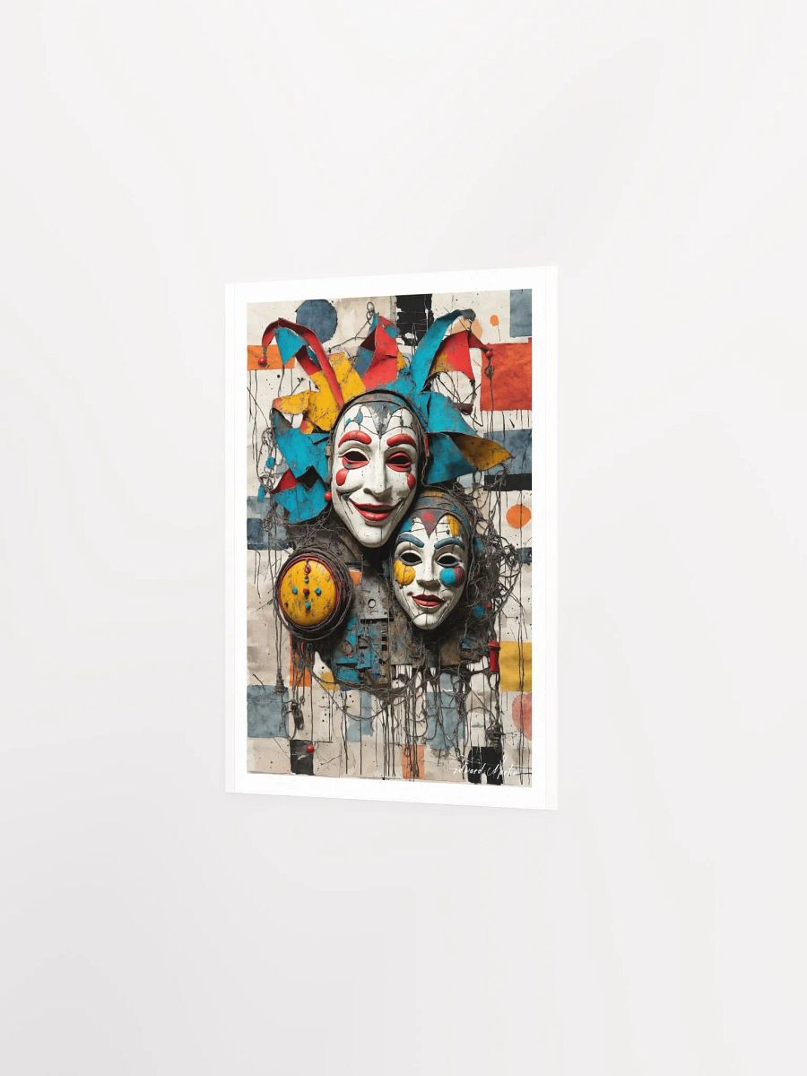 'Laugh, Laugh, Laugh' by Edward Martin-Mixed Media Collage Print product image (3)