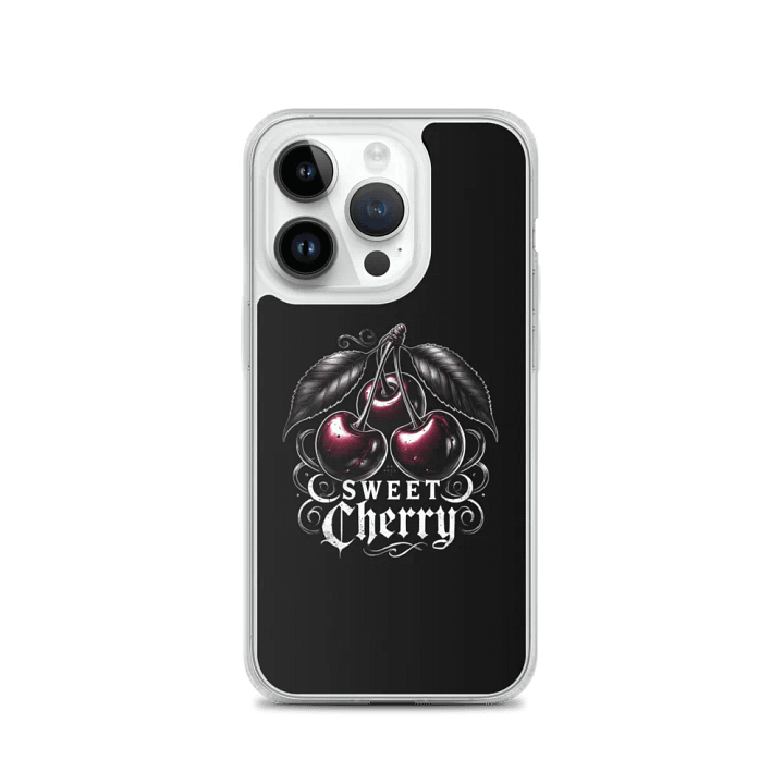 Vintage Sweet Cherry iPhone® MagSafe® Clear Case product image (3)
