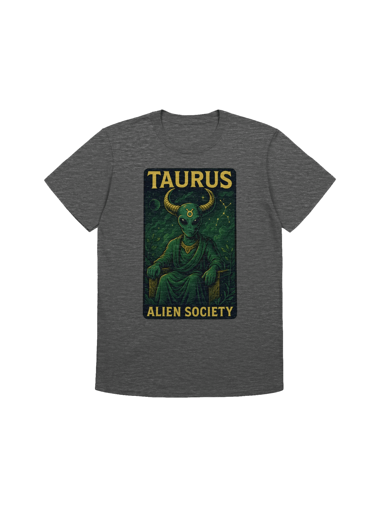 Celestial Taurus Alien T-Shirt product image (5)