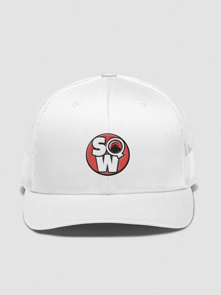 Trucker Hat: SQW Red product image (3)