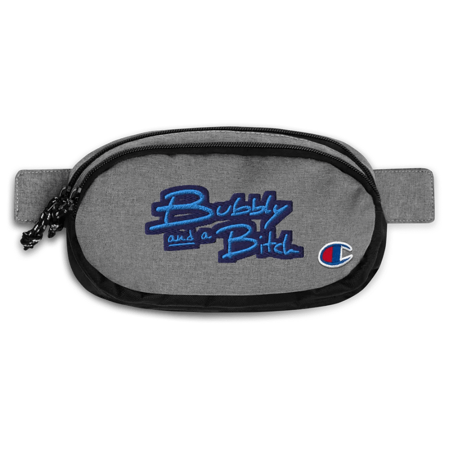 Bubbly and a B (electric design) champion fanny pack product image (1)