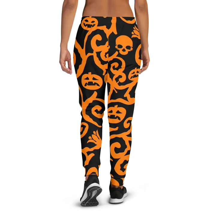 Scary Pumpkins Skull Women's Joggers product image (1)