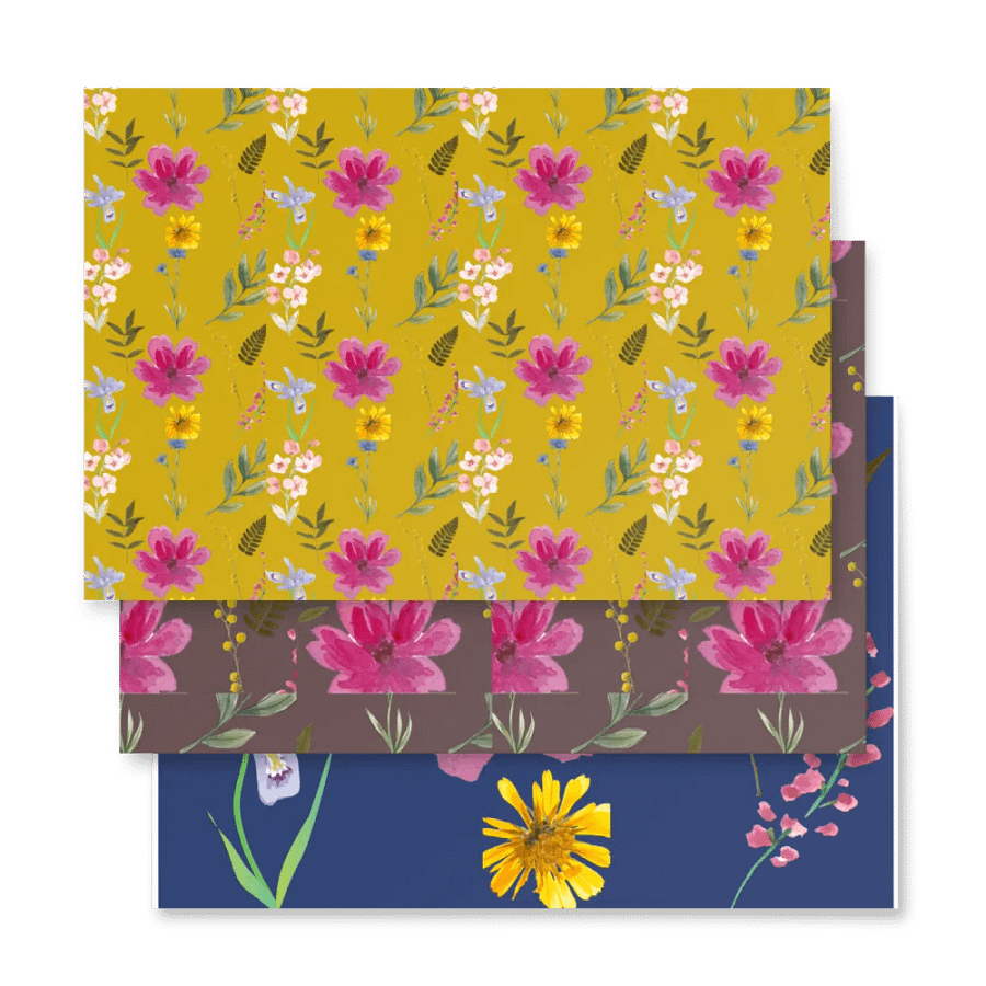 Botanical Bliss Wrapping Paper Set product image (4)