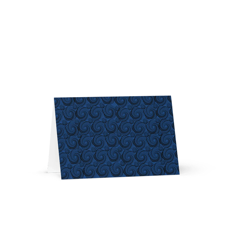 Midnight Swirls Greeting Card for celebrations product image (1)