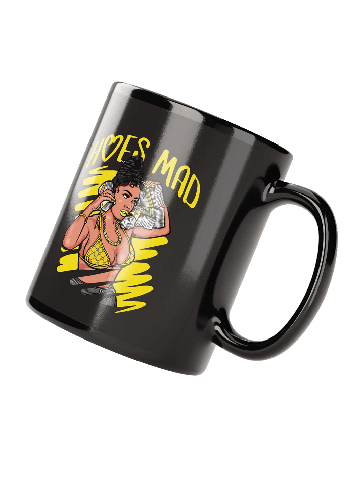 Cash Queens Black Glossy Mug product image (2)