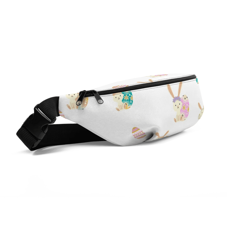Floral Easter Bunny Eggs All Over Print Fanny Pack product image (2)