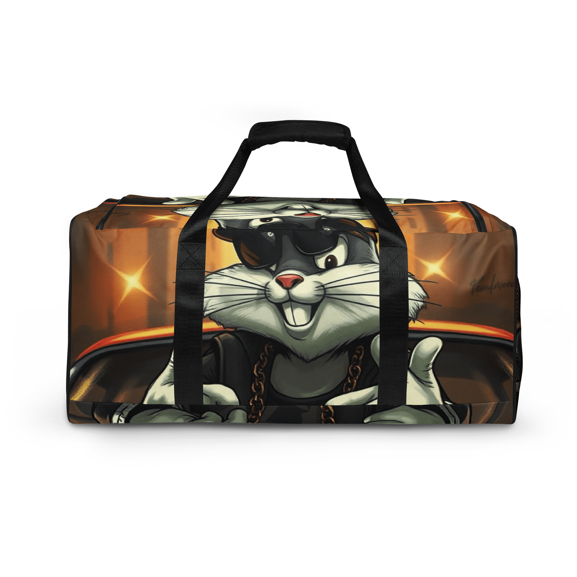 1goldchain duffle bag product image (4)