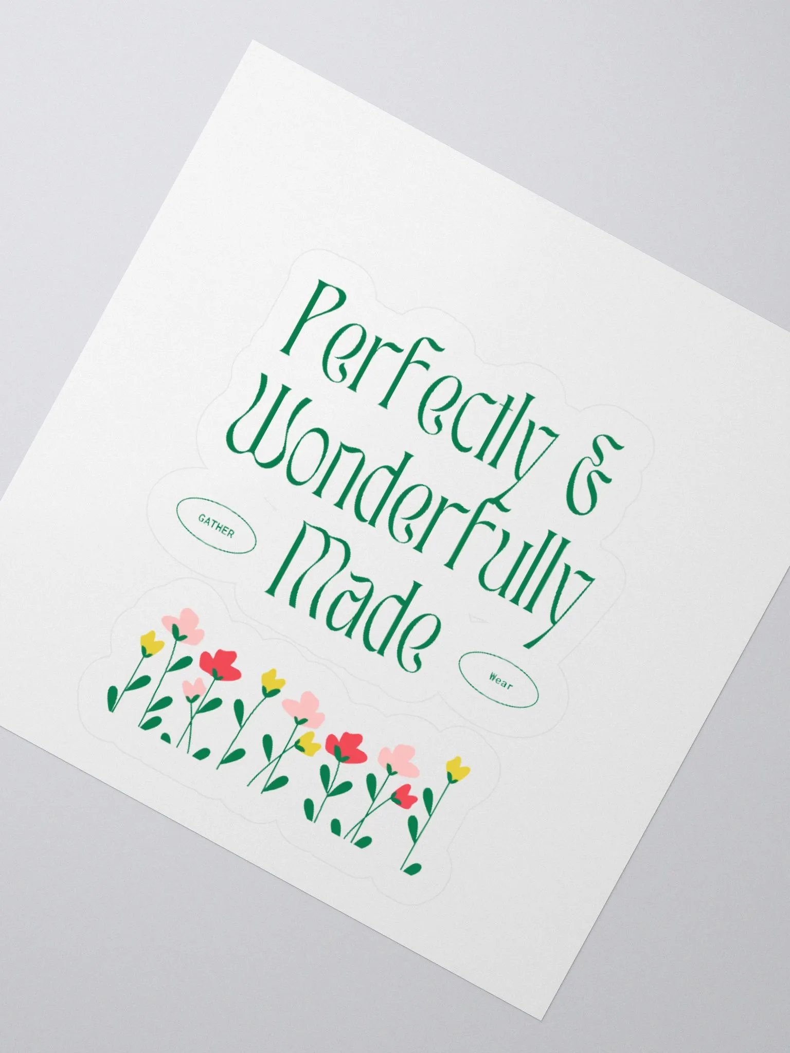 Perfectly & Wonderfully Made Stickers product image (2)