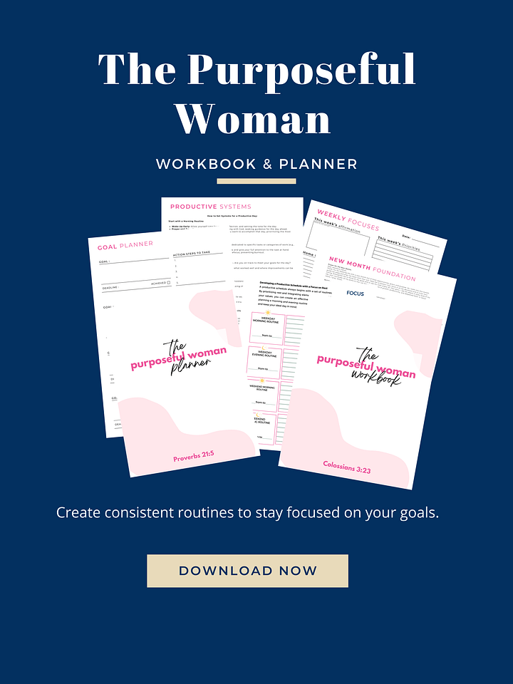 The Purposeful Woman Workbook product image (1)