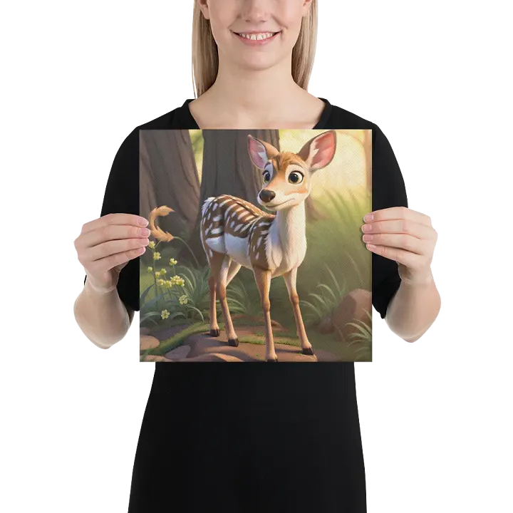 Endangered Species - Mexico - White Tailed Deer Canvas Art product image (2)
