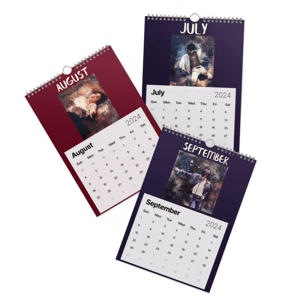 BTS - Jimin 2024 Calendar - Designed by ChimberArt product image (11)
