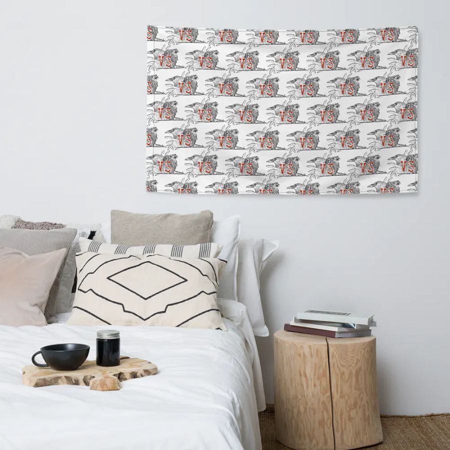 Crow vs Lion Flag product image (4)
