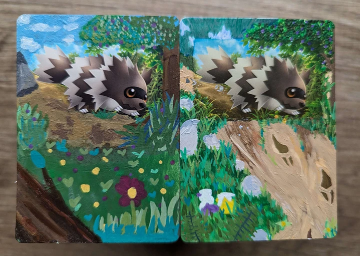 Pocket Paintings - Project ToadBean - Zigzagoon product image (1)