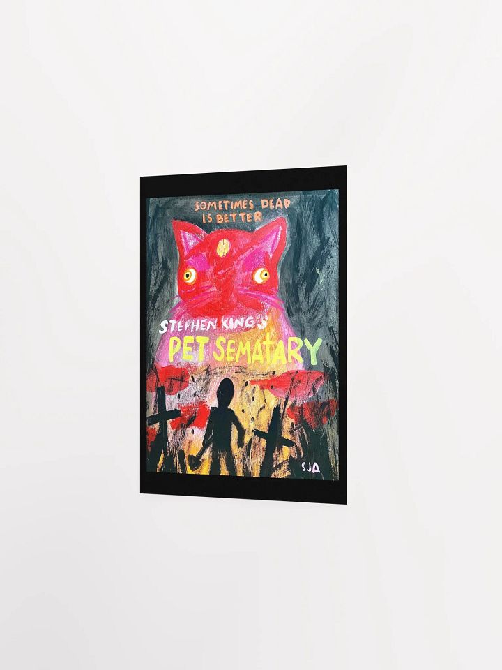 SJA Pet Sematary matte poster product image (1)