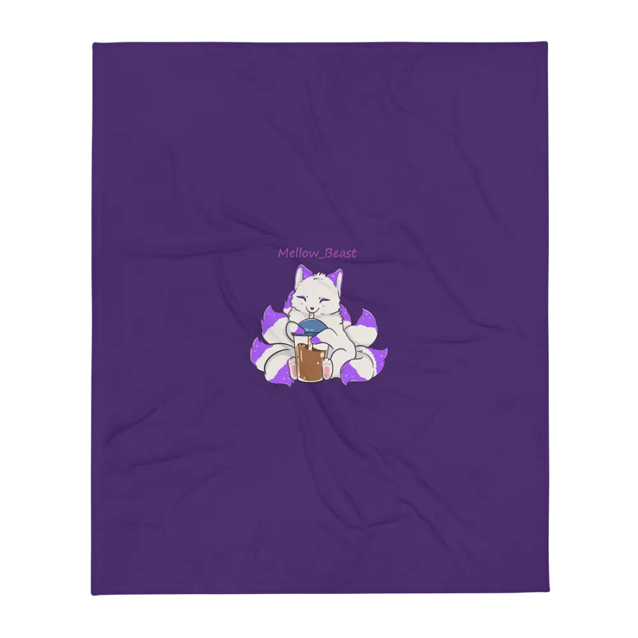 Purple Sippy Beast blanket product image (2)