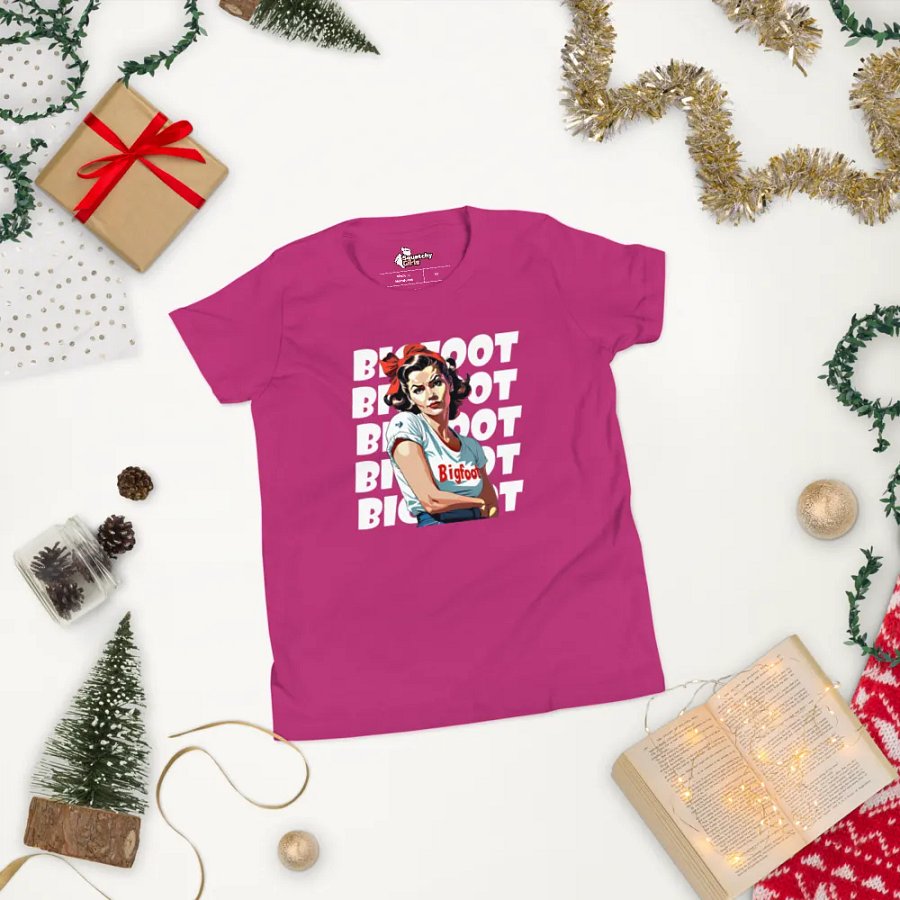 Bigfoot Girls T-shirt | Tee for Young Girls product image (6)