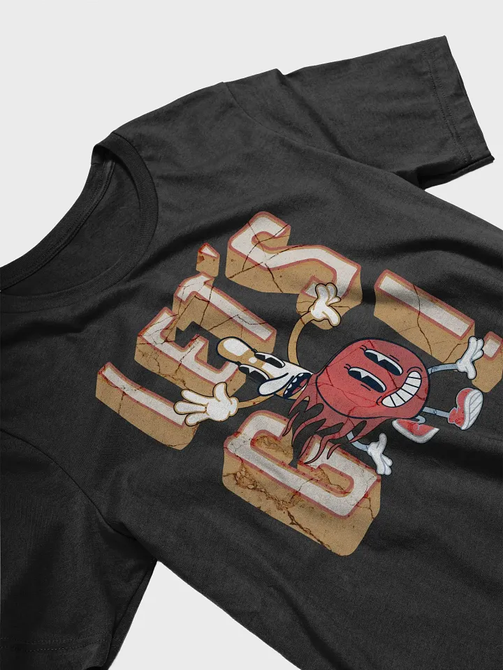 Lets Go Mascot Bowling Energetic Animated T-Shirt product image (8)