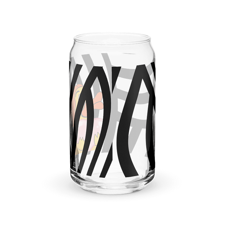 "Squiggly" Can-Shaped Glass product image (6)