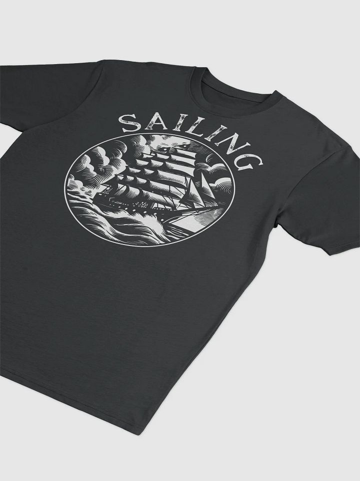 19th century sailing ship in rough seas product image (2)