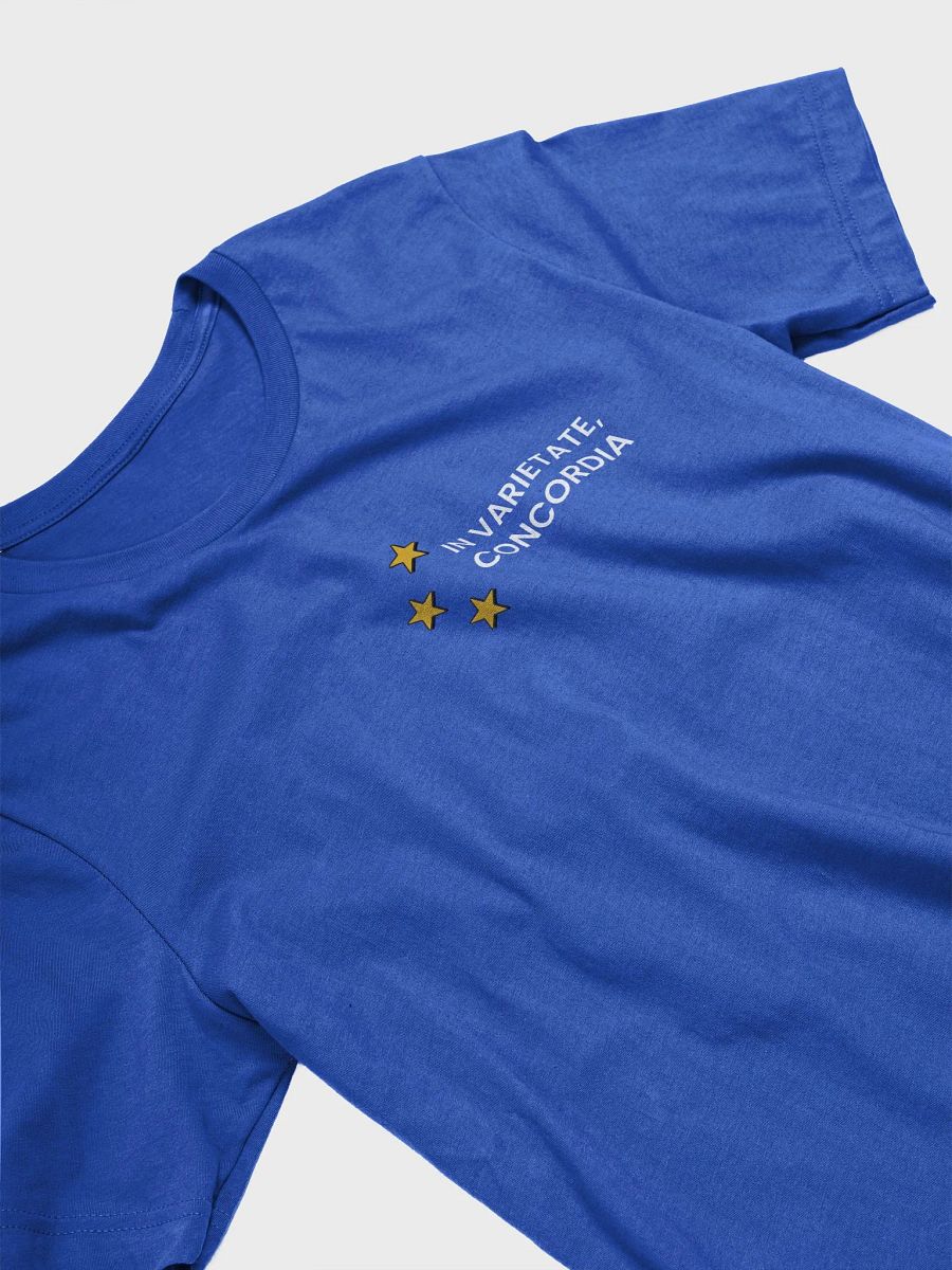 T-Shirt - In Varietate, Concordia & EU Map - Blue & Variants product image (4)