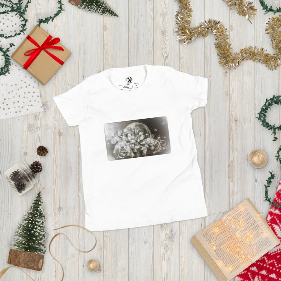 Knuckles The Echidna - White Youth T-Shirt product image (5)