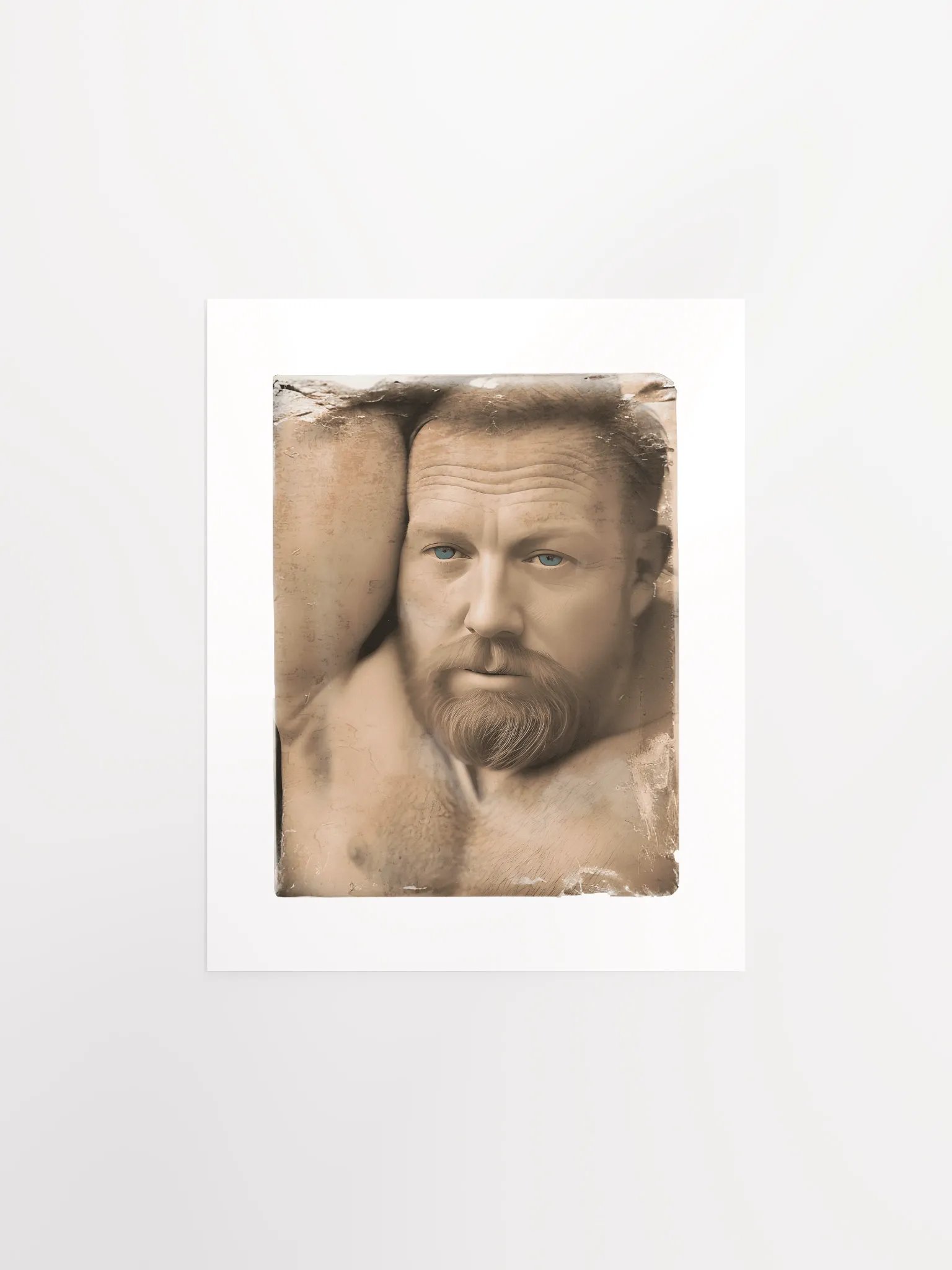 Modern Tintype Man #3 - Print product image (2)