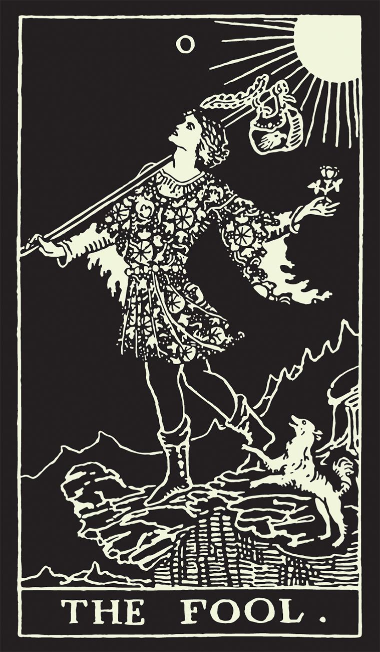 The Glow in The Dark Tarot Deck aka "The Goth Deck" product image (11)