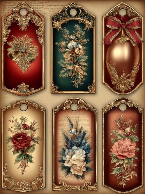 100 Jazz Age Yuletide Revelry Images Bundle Digital Download product image (10)